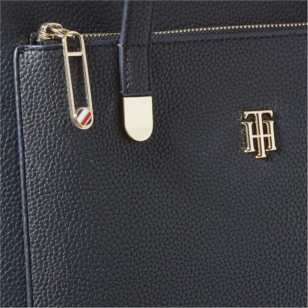 Tommy Hilfiger Damen TH Element Tote Corp, Navy Corporate