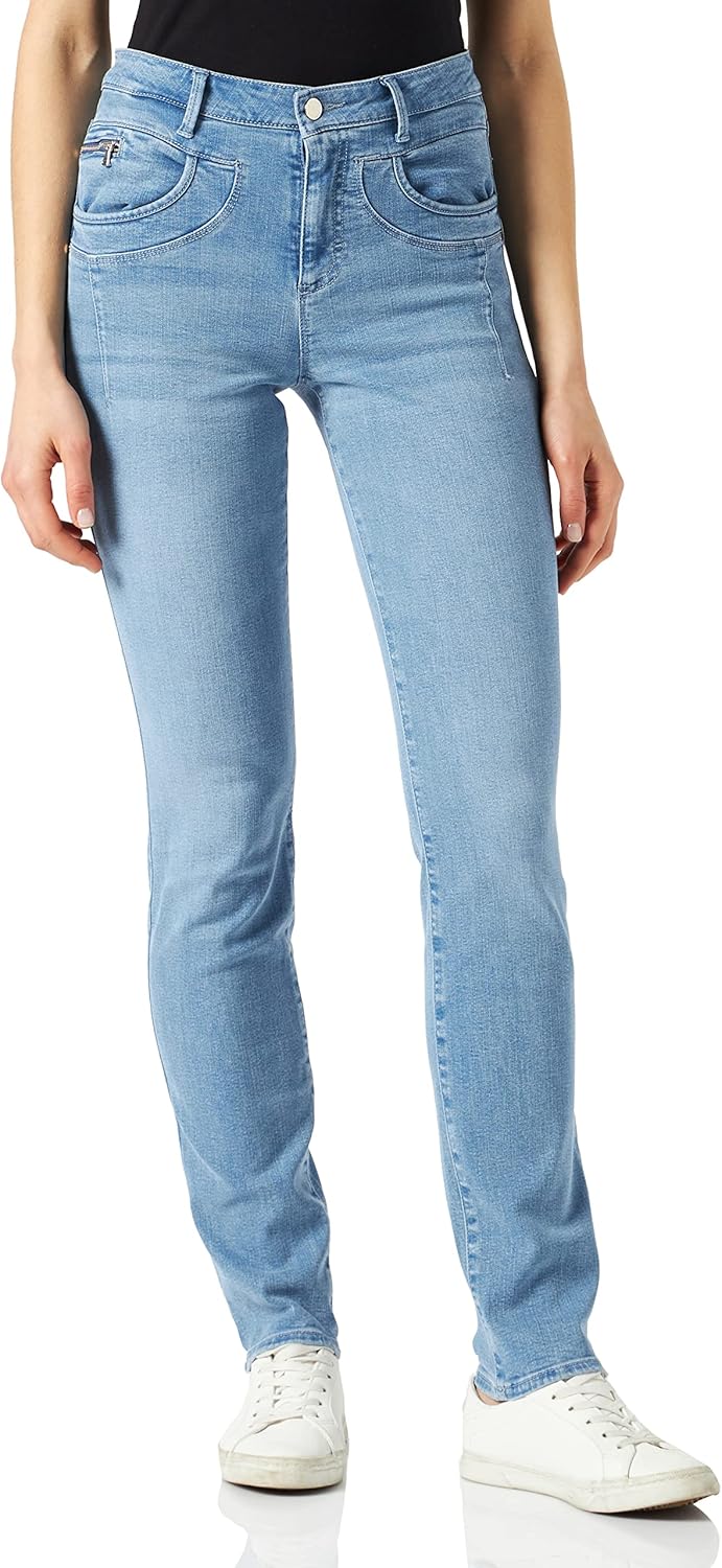 BRAX Damen Style Shakira Free to Move Jeans 26W / 30L Used Light Blue, 26W / 30L Used Light Blue