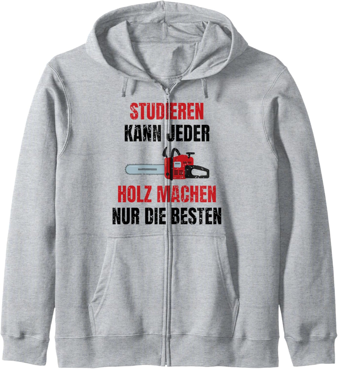 Chainsaw Kettensäge Holzfäller Waldarbeiter Baumfäller Kapuzenjacke