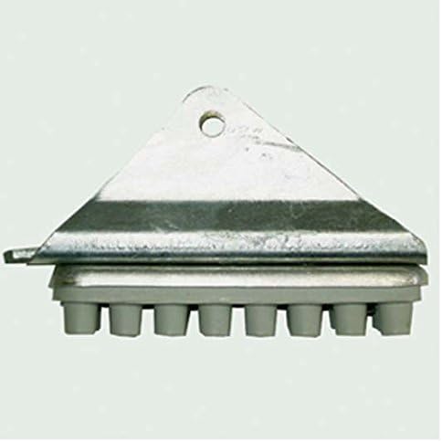 Schwenkfuss mit Gummiauflage 125 x 50 mm