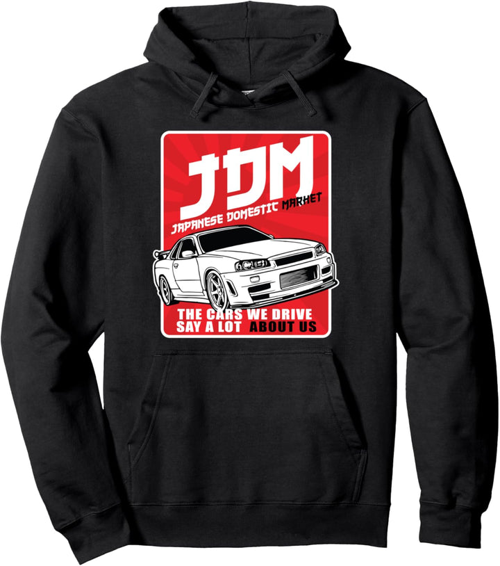 racing jdm tuning Japanese cars Pullover Hoodie
