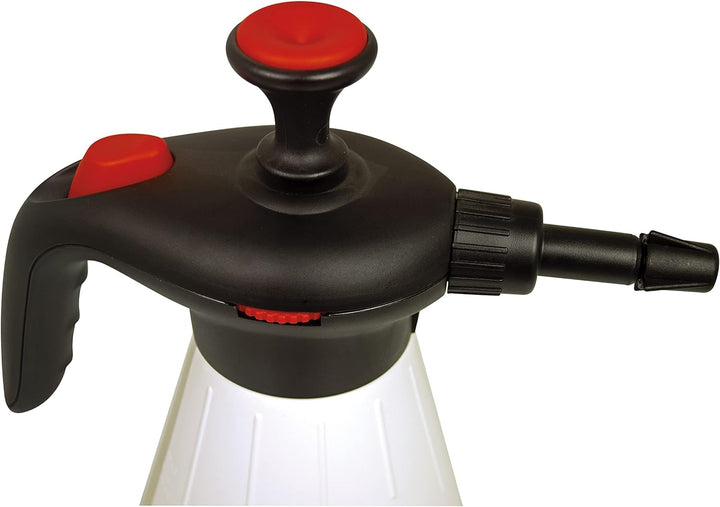 MESTO Drucksprüher (Sprüher mit 360° Sprühfunktion für stark saure Mittel, 3 bar, Fassungsvermögen 1