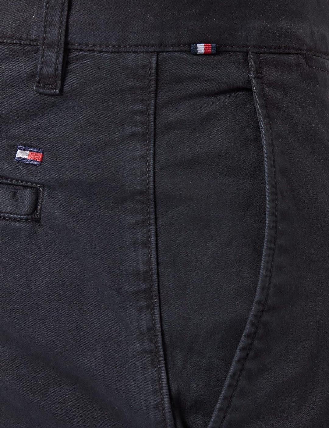 Tommy Hilfiger Herren Gewebte Hosen 28W / 36L Schwarz (Black), 28W / 36L Schwarz (Black)