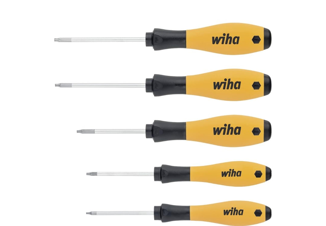 Wiha Schraubendreher Set SoftFinish ESD TORX 5-tlg. (27253) 5 tlg. Rundklinge, 5 tlg. Rundklinge