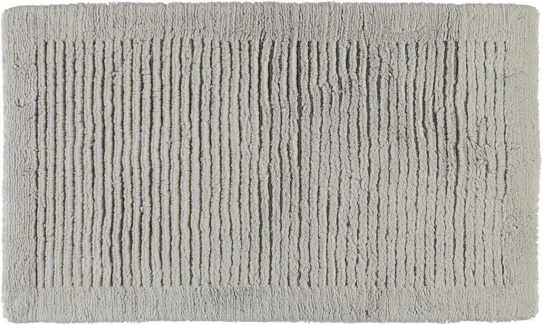 Cawö Home Badteppiche Luxus 1002 Silber - 775 70x120 cm, 70x120 cm