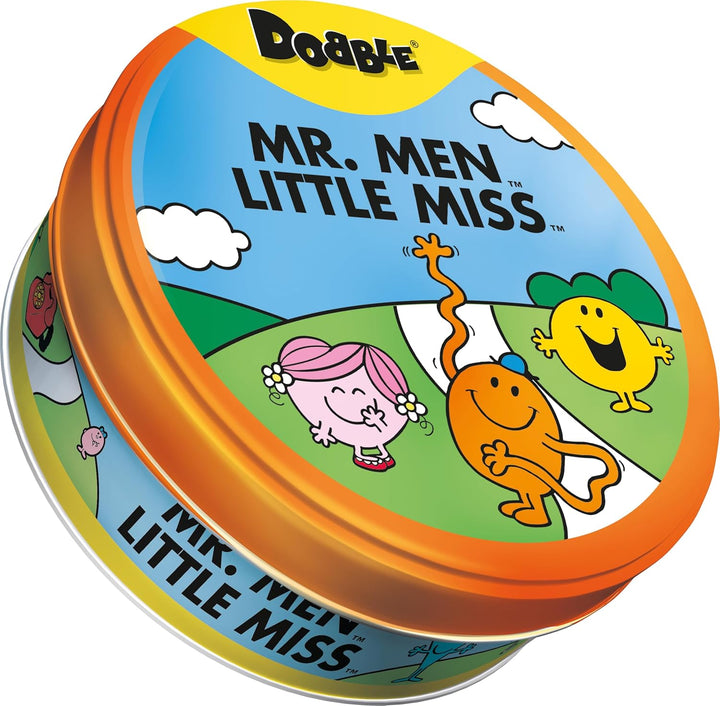 Asmodee Dobble Mr Men and Little Miss Kartenspiel, ab 4 Jahren, 2-8 Spieler, 15 Minuten Spieldauer S