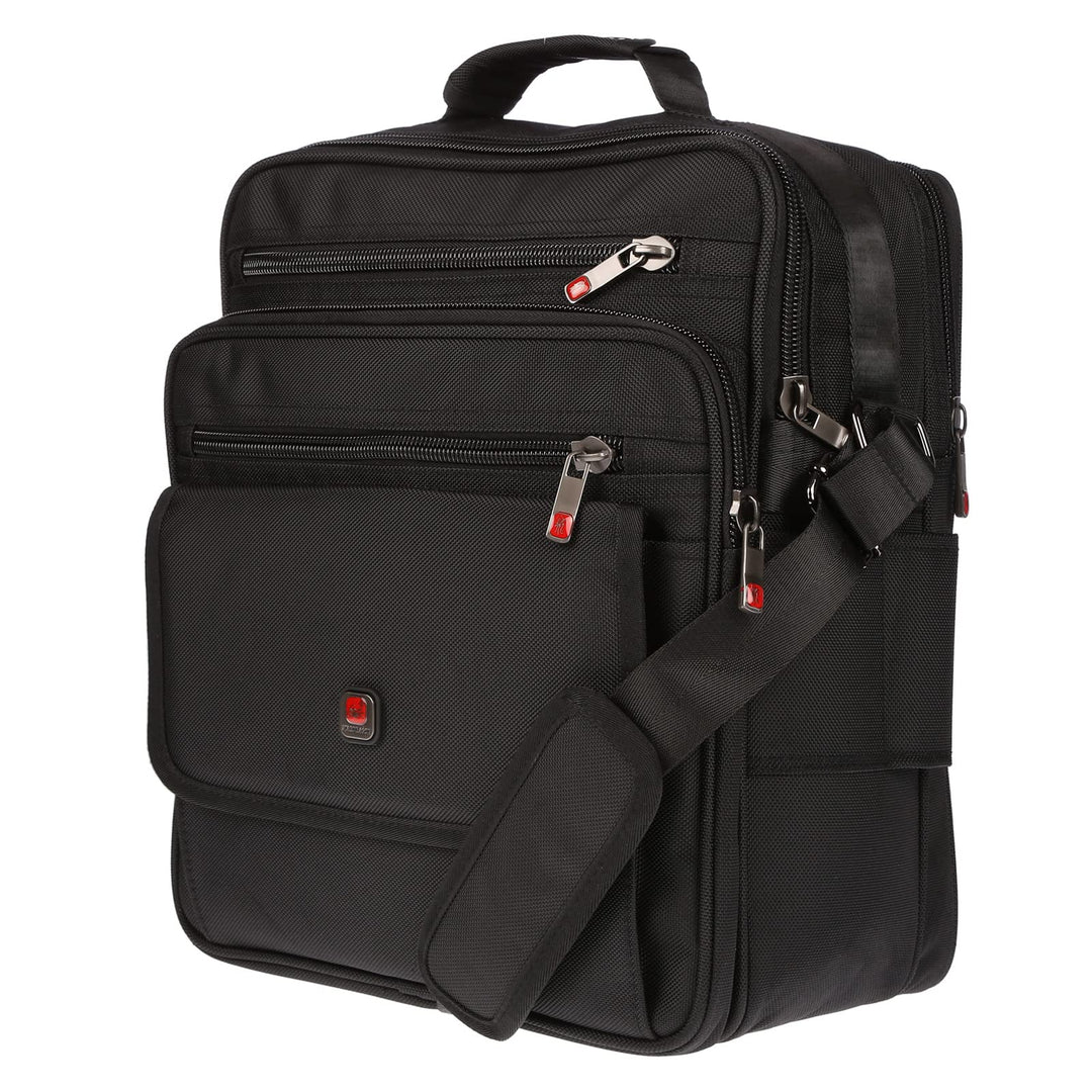 Christian Wippermann Profi Grösse M, L, XXL, Umhängetasche Flugbegleiter Herren Tasche Messenger Arb