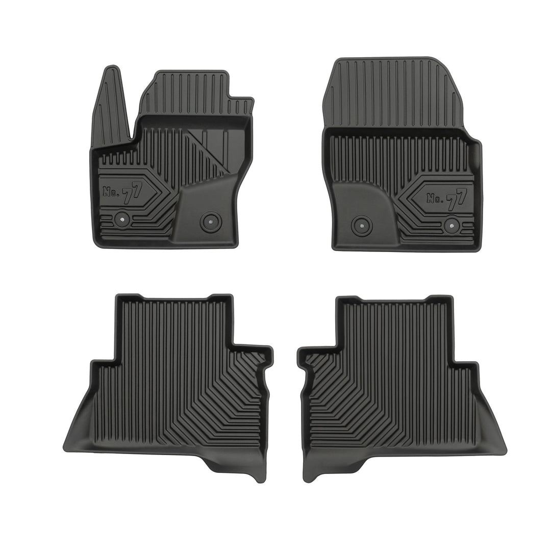 FROGUM No.77 Gummimatten Ganzjahresset von Auto Fussmatten Autofussmatten für Ford Kuga II 2013-2019