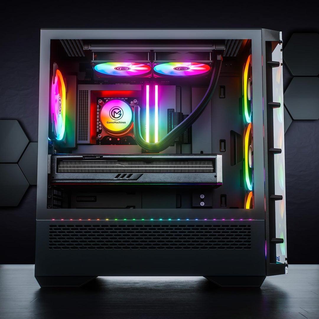 GameMachines Storm - Gaming PC - Intel® Core™ i7 14700KF - NVIDIA GeForce RTX 4060 Ti - Wasserkühlun