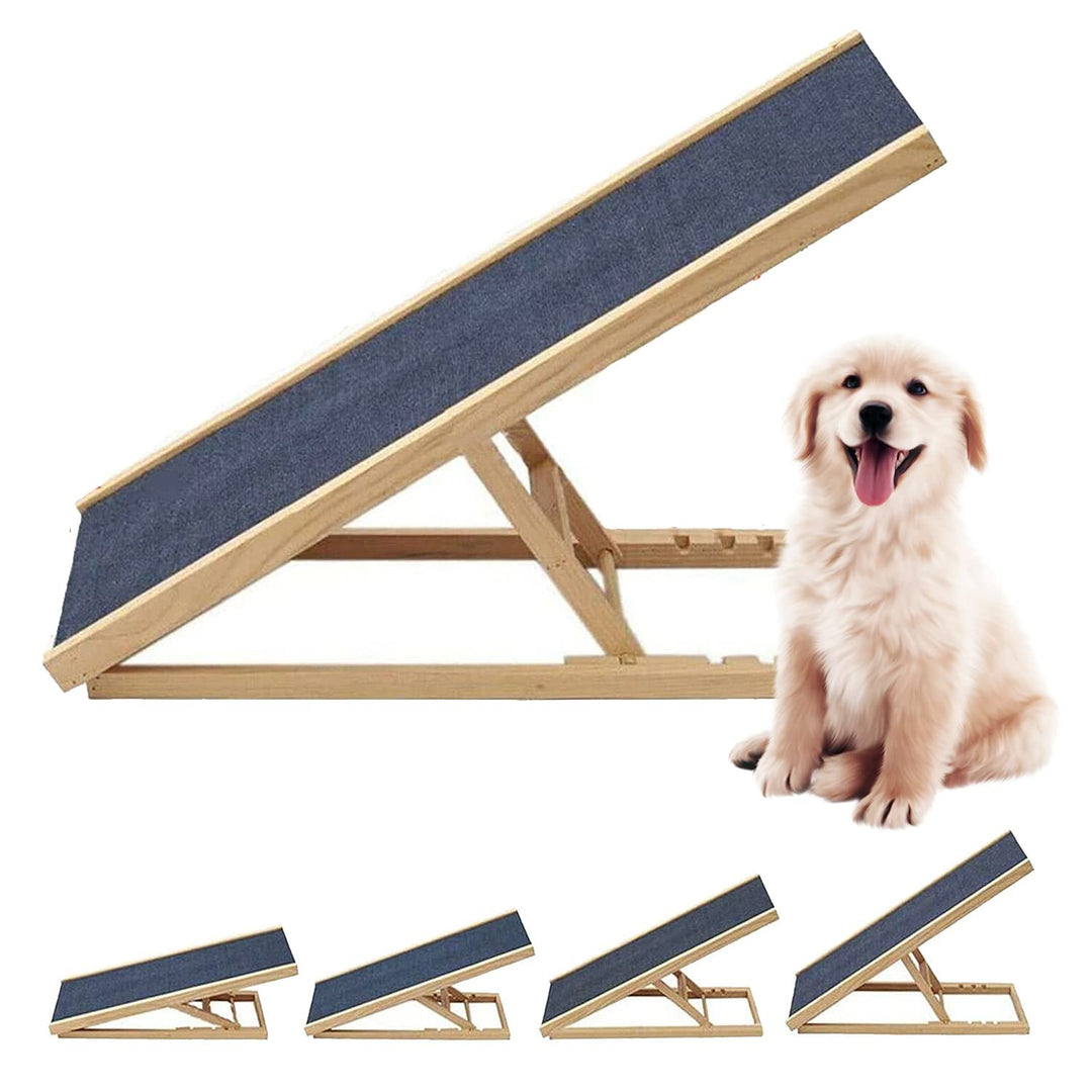 Hundetreppe Kleine Grosse Hunde und Katzen - Hochwertiger Hunderampe Auto Klappbar, Hundeleiter vers
