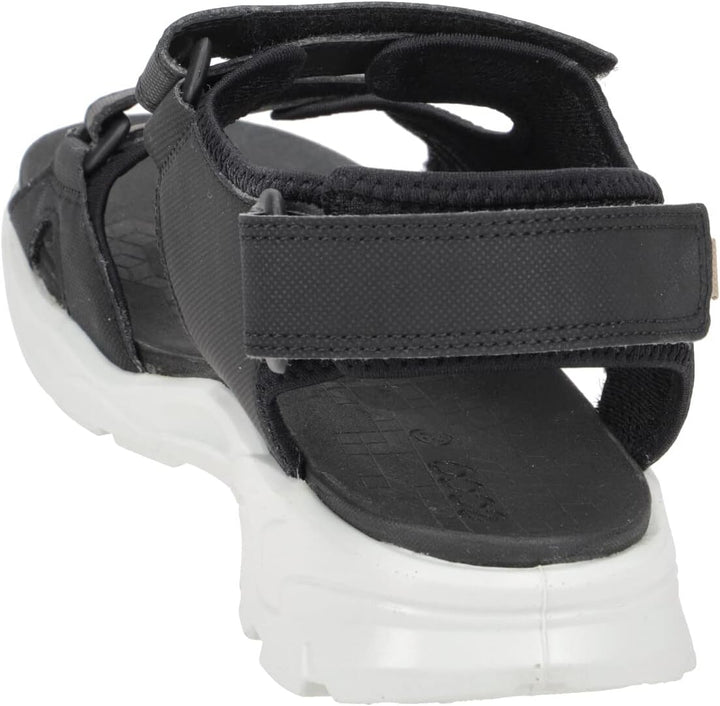 ECCO Jungen Biom Raft Flat Sandal, 25 EU Schwarz