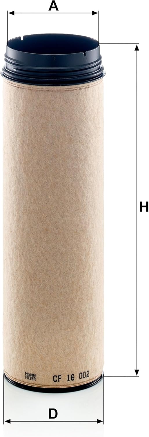 MANN-FILTER CF 16 002 Luftfilter – Sekundärfilter Element – Für Nutzfahrzeuge