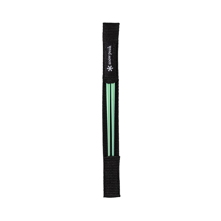 Snow Peak SCT-115-GR Chopsticks, Titanium, Green, Green