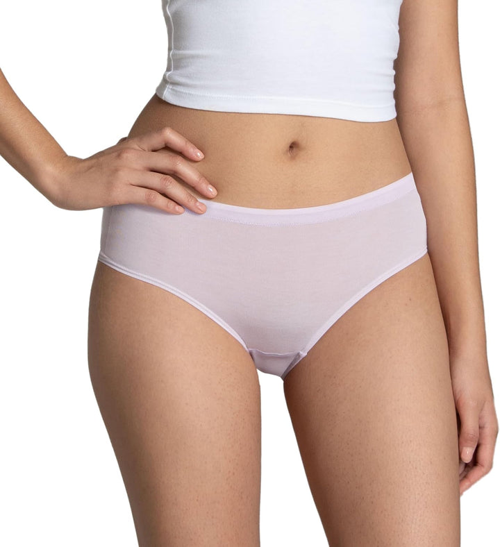 Fruit of the Loom Damen Underwear Panties (Regular & Plus Size) Unterwäsche im Bikini-Stil (6er Pack