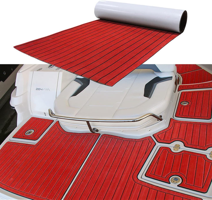 Eva Schaum Teak Decking Blatt Boots Bodenbelag Selbstklebend Marine Eva Teak Bootsfussboden Auflage
