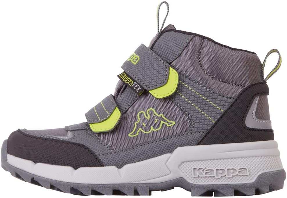 Kappa Kinder Winterboots Grey Lime 25 EU, Grey Lime 25 EU