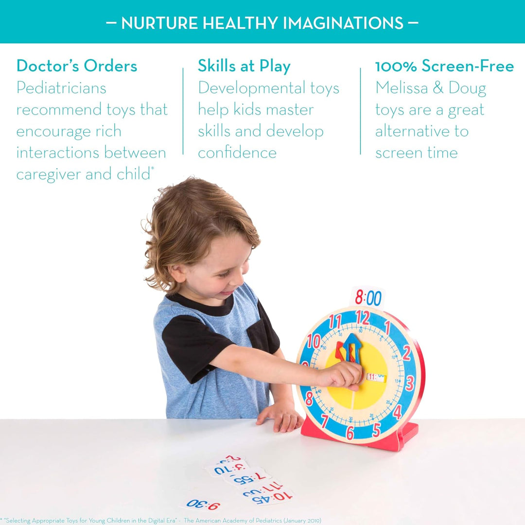 Melissa & Doug® Turn & Tell Clock