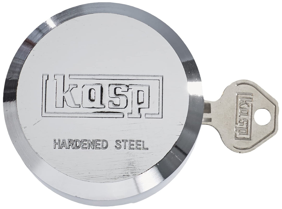 Kasp Stahlschloss, bügellos, Silber, K50073LD, 73 mm (B)
