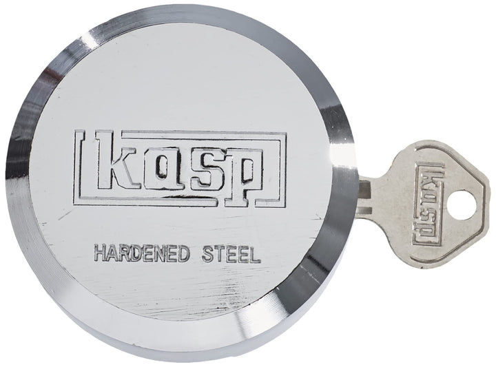 Kasp Stahlschloss, bügellos, Silber, K50073LD, 73 mm (B)
