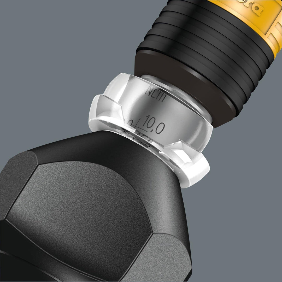 Wera 7431 Kraftform ESD einstellbare Drehmomentschraubendreher mit Rapidaptor Schnellwechselfutter,