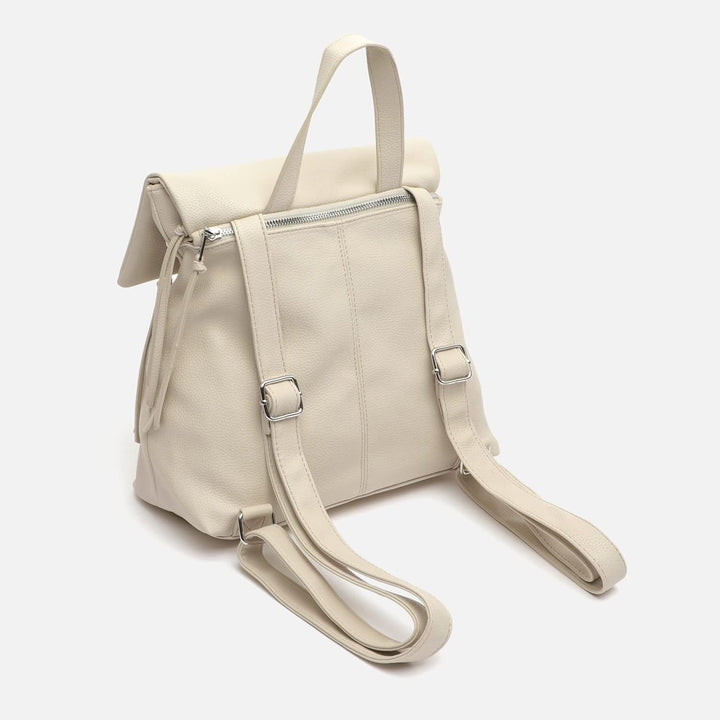 Freizeitrucksack für Damen - Eleganter Alltags-Rucksacktasche, Liba Beige
