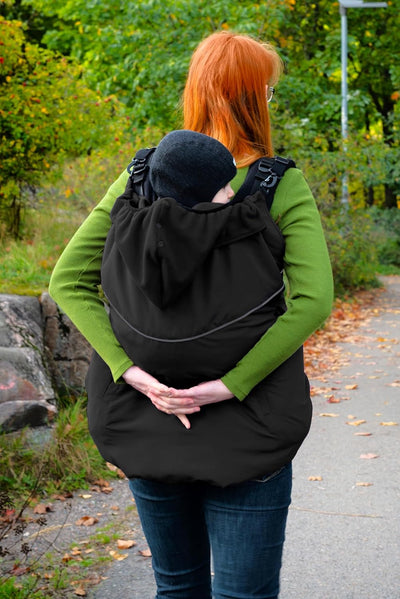 manduca by MaM® > Tragecover Flex < warmes & wasserdichtes Cover für Babytragen, einfach anzulegen,