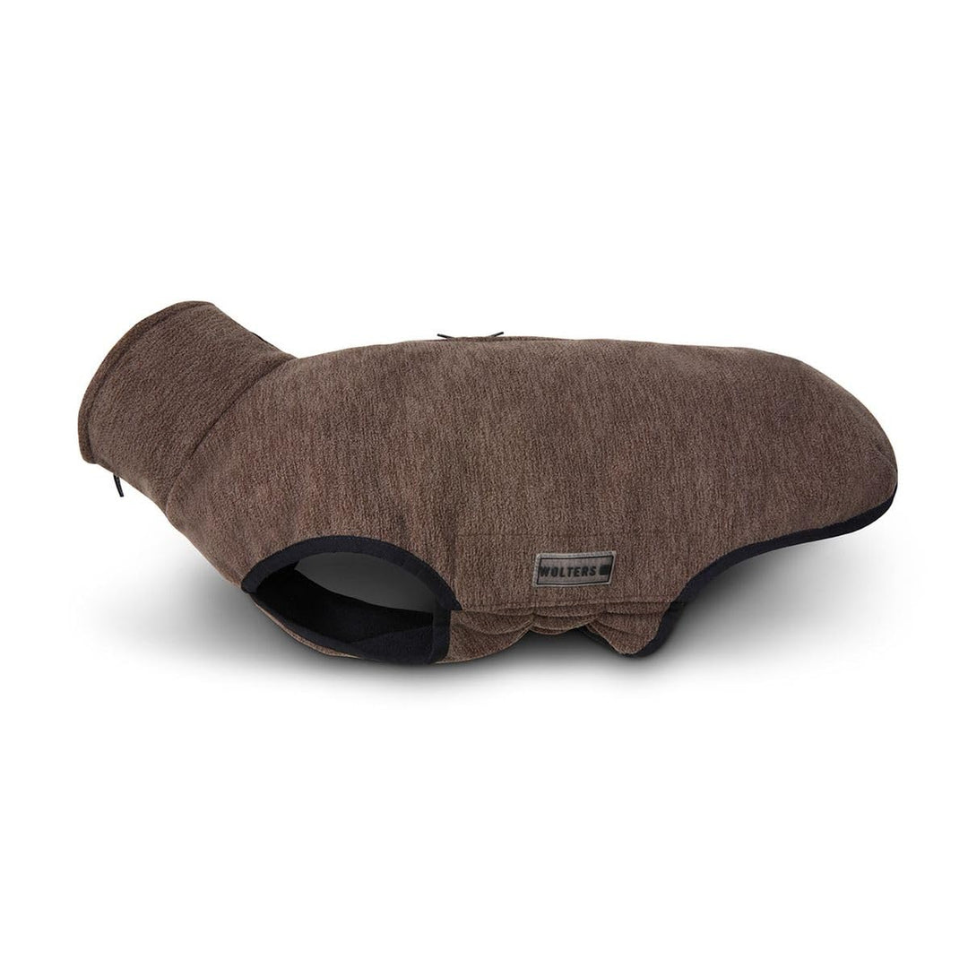Wolters Fleecejacke Casual Soft & Dry, Grösse:60 cm, Farbe:braun meliert 60 cm braun meliert, 60 cm