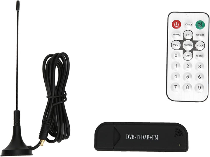 RTL2832U USB DVB-T FM SDR Dongle Stick Digitaler TV-Tuner-Empfänger für Benutzer von DAB-Treibern mi