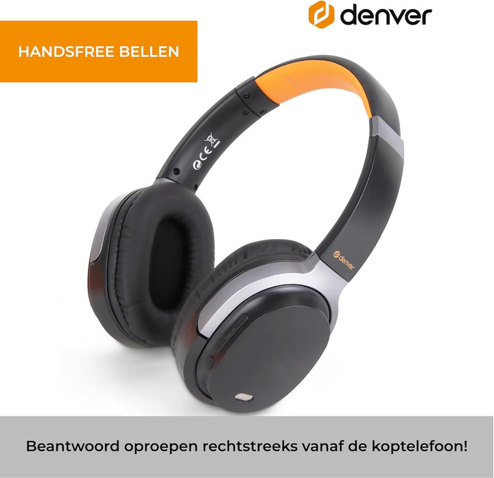 Denver Electronics BTN-210 Wireless Bluetooth 5.1 USB-C Kopfhörer