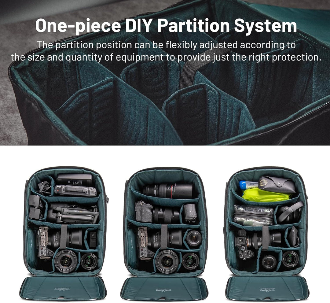 PGYTECH OneMo Lite Kamerarucksack 22L professioneller Fotorucksack kompatibel für DJI Mavic-Serie Dr