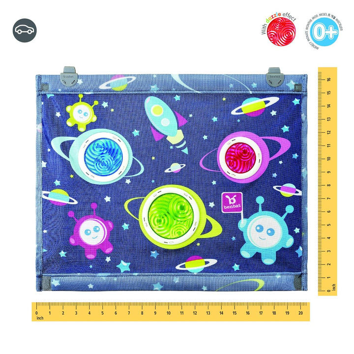 benbat Fensterblende Bubble Dreams Form quadratisch braun