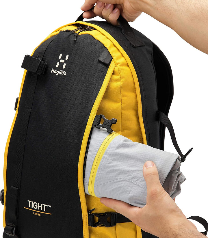 Haglöfs Tight Large Rucksack Einheitsgrösse True Black/Pumpkin Yellow, Einheitsgrösse True Black/Pum