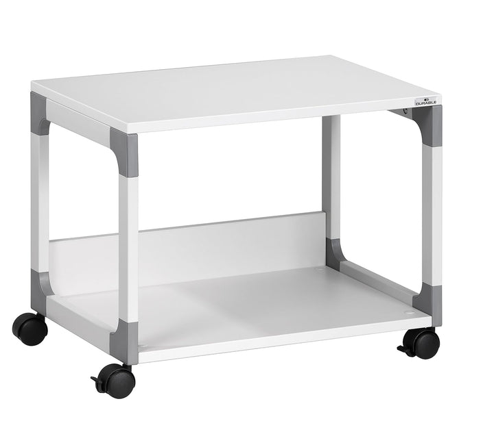 Durable System Multi Trolley 48, grau, glasfaserverstärkte Ecken, Kippschutz - 600 x 477 x 432 mm, 3