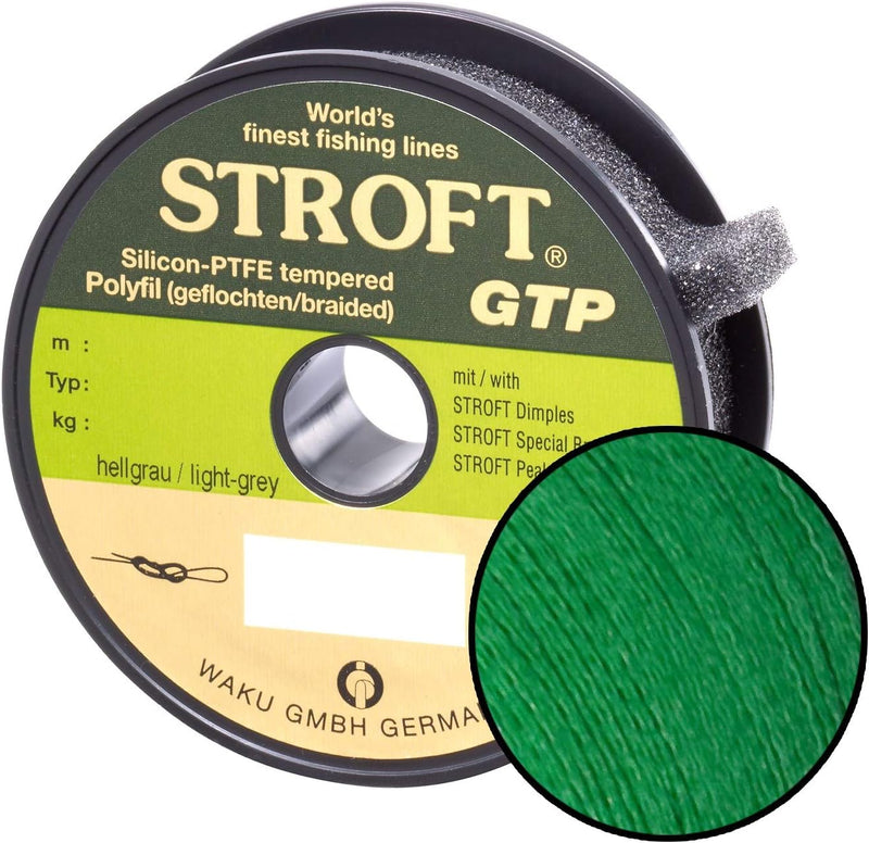 WAKU Schnur STROFT GTP Typ R Geflochtene 100m grün R1-0,150mm-4,5kg