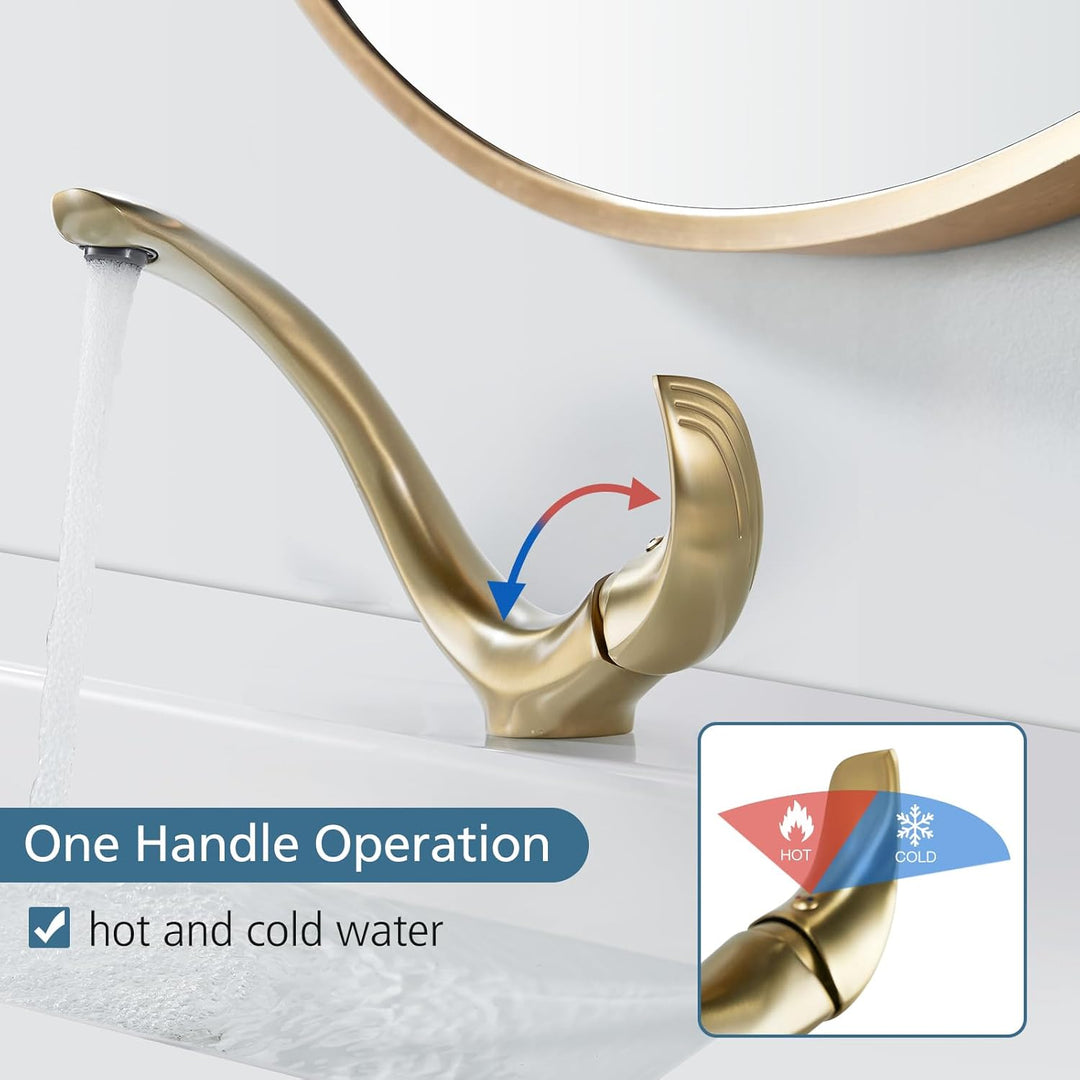 Wasserhahn Bad Waschtischarmatur Armatur Badezimmer Mischbatterie Waschbecken Armaturen Einhebelmisc