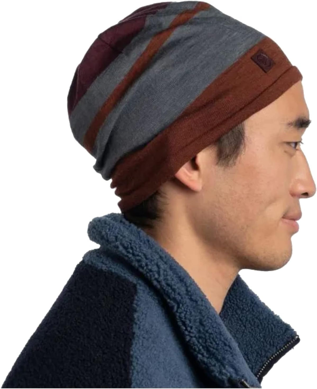 Buff Merino Move Beanie 31 Grau, 31 Grau