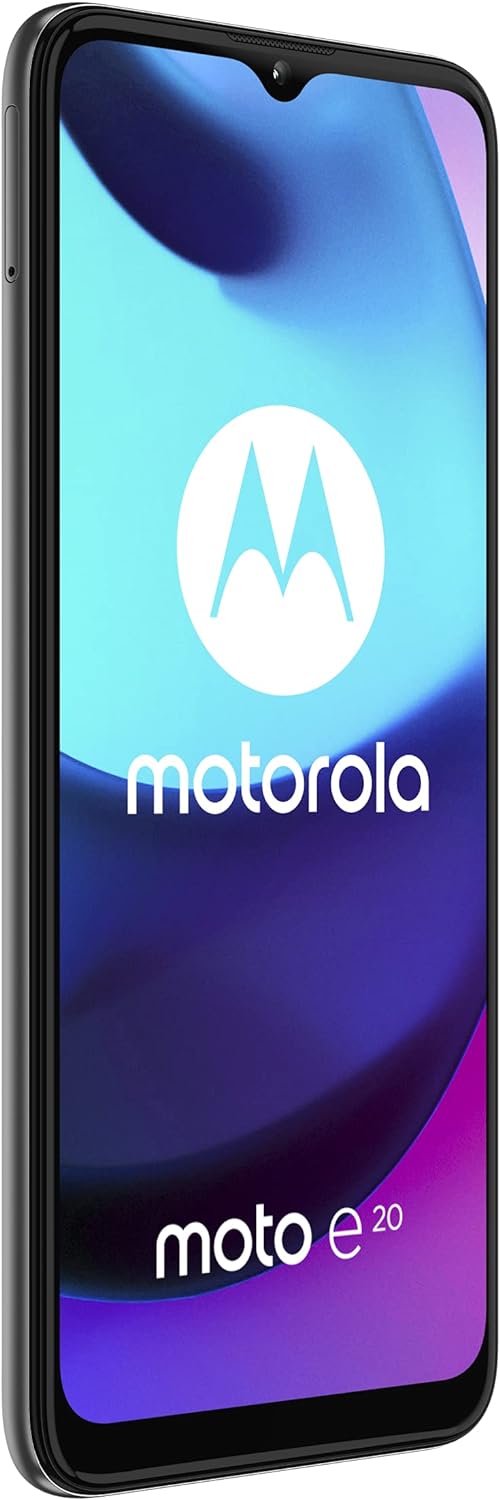 Motorola XT2155-6 Moto E20, Dual, 32GB 2GB RAM, Graphite Gray