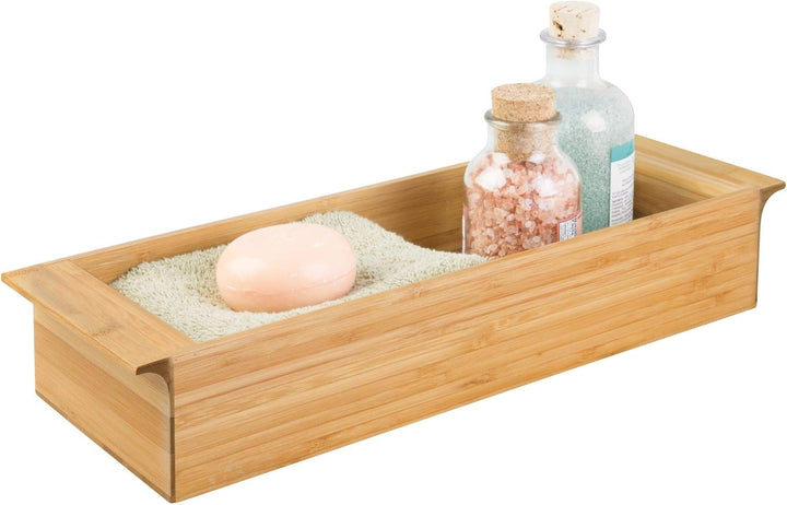 InterDesign Formbu Bar Seifenschale für Badezimmer Eitelkeiten, Küche Spüle Tief Bambus, Tief