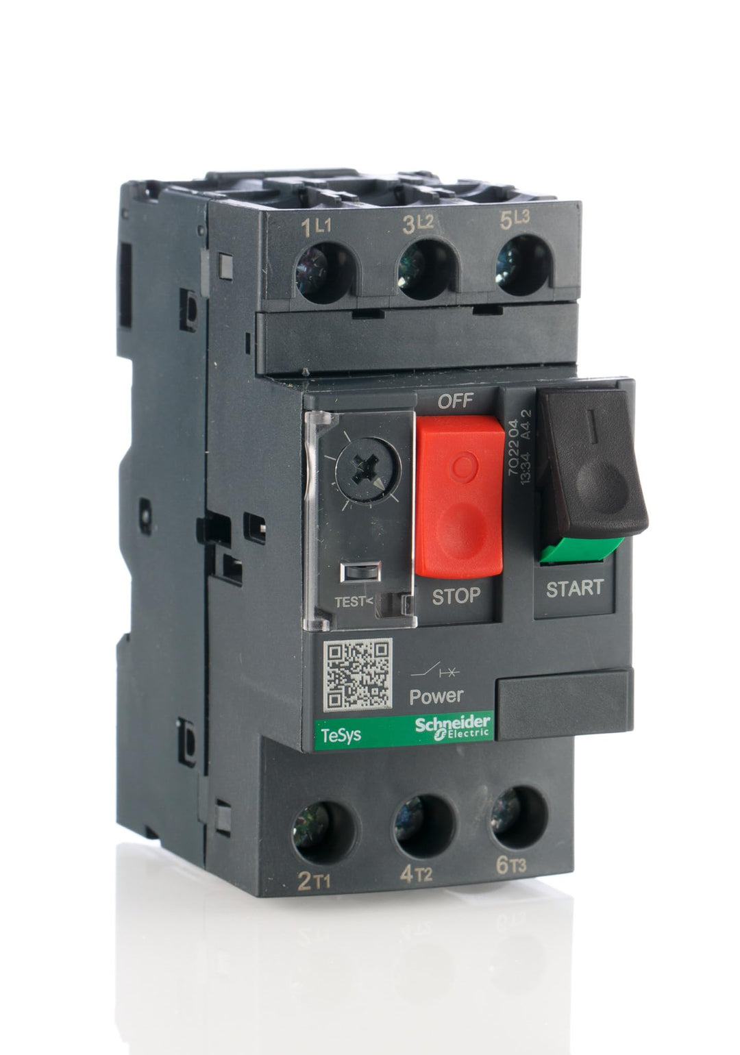Schneider Electric | GV2ME16 - Motorschutzschalter, 3p, 9-14A, Tasterbetätigung, Schraubanschluss -