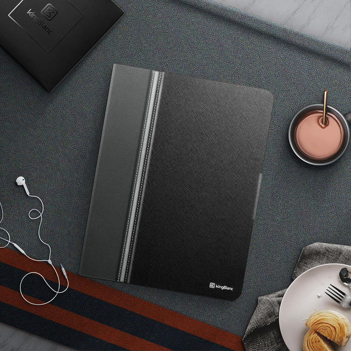 KingBlanc iPad Pro 12,9 Zoll Hülle 2022 (6. Generation) /2021/2020/2018 (5./4./3. Gen) mit Stifthalt