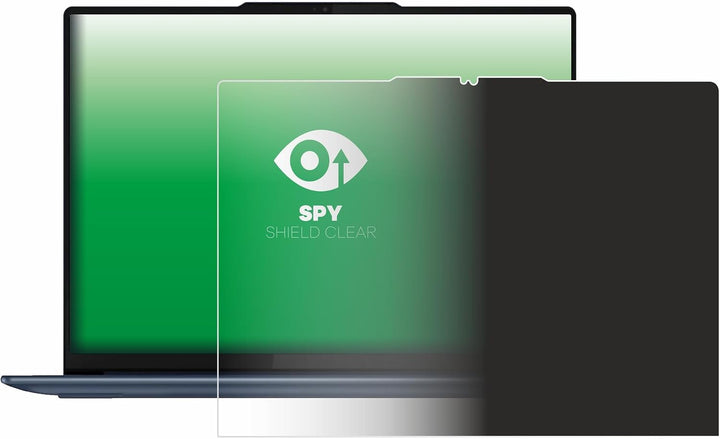 upscreen Anti-Spy Blickschutzfolie für Lenovo Yoga Slim 7 14Q8X9 Made in Germany, Privacy Screen Dis