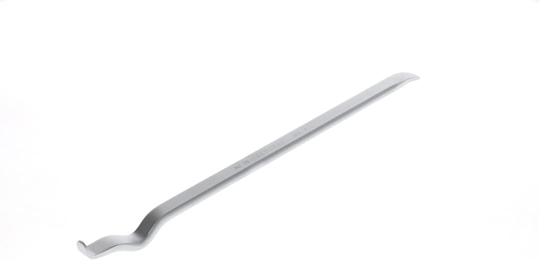 GEDORE Montierhebel, gekröpft, 610 mm lang, schwer, Auto/Motorrad/LKW, Stahl verchromt, Werkzeug für