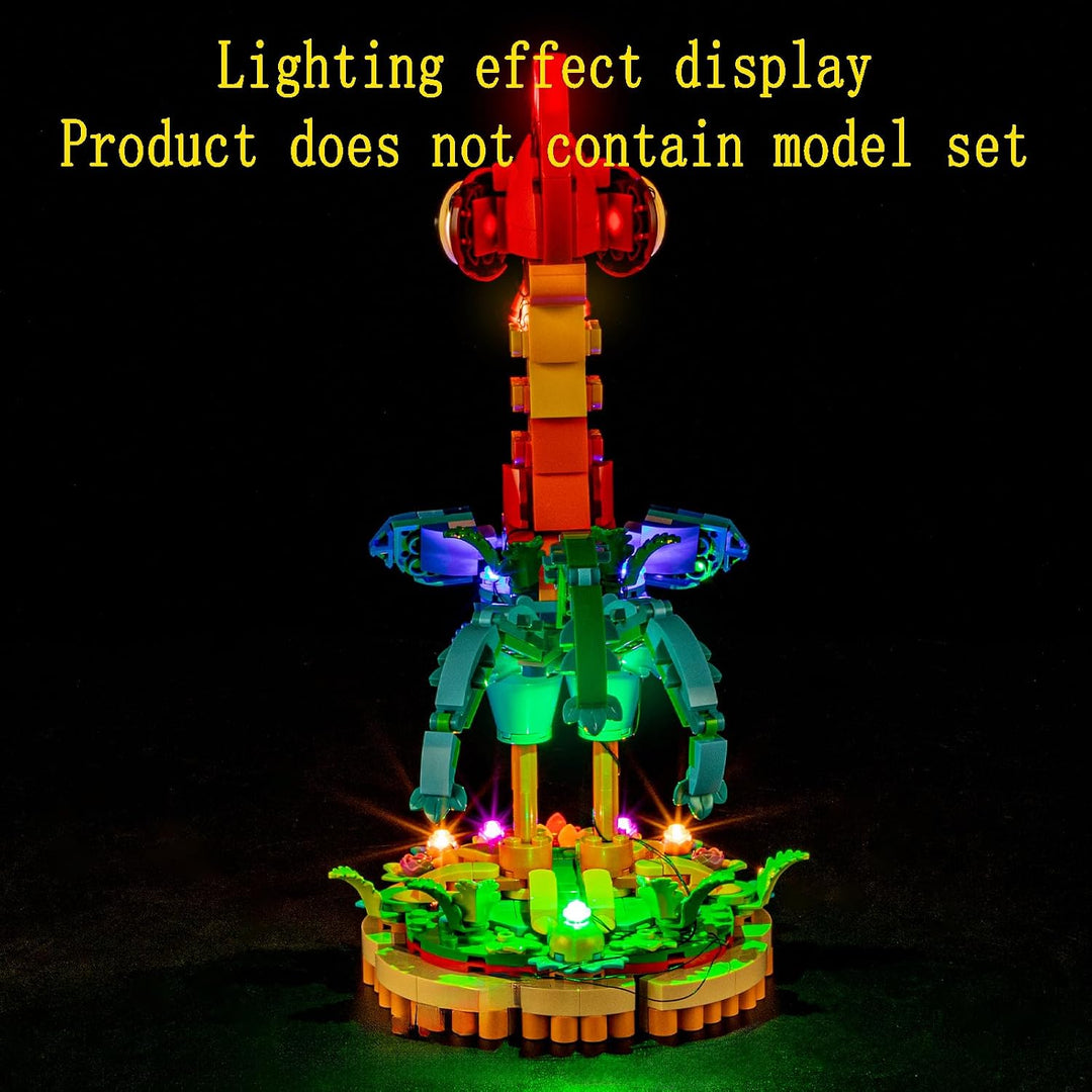 GEAMENT LED Licht-Set Kompatibel mit Lego Disney Heihei 43272 Bausteine Modell (Modellsatz Nicht ent