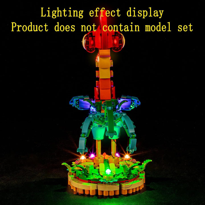 GEAMENT LED Licht-Set Kompatibel mit Lego Disney Heihei 43272 Bausteine Modell (Modellsatz Nicht ent