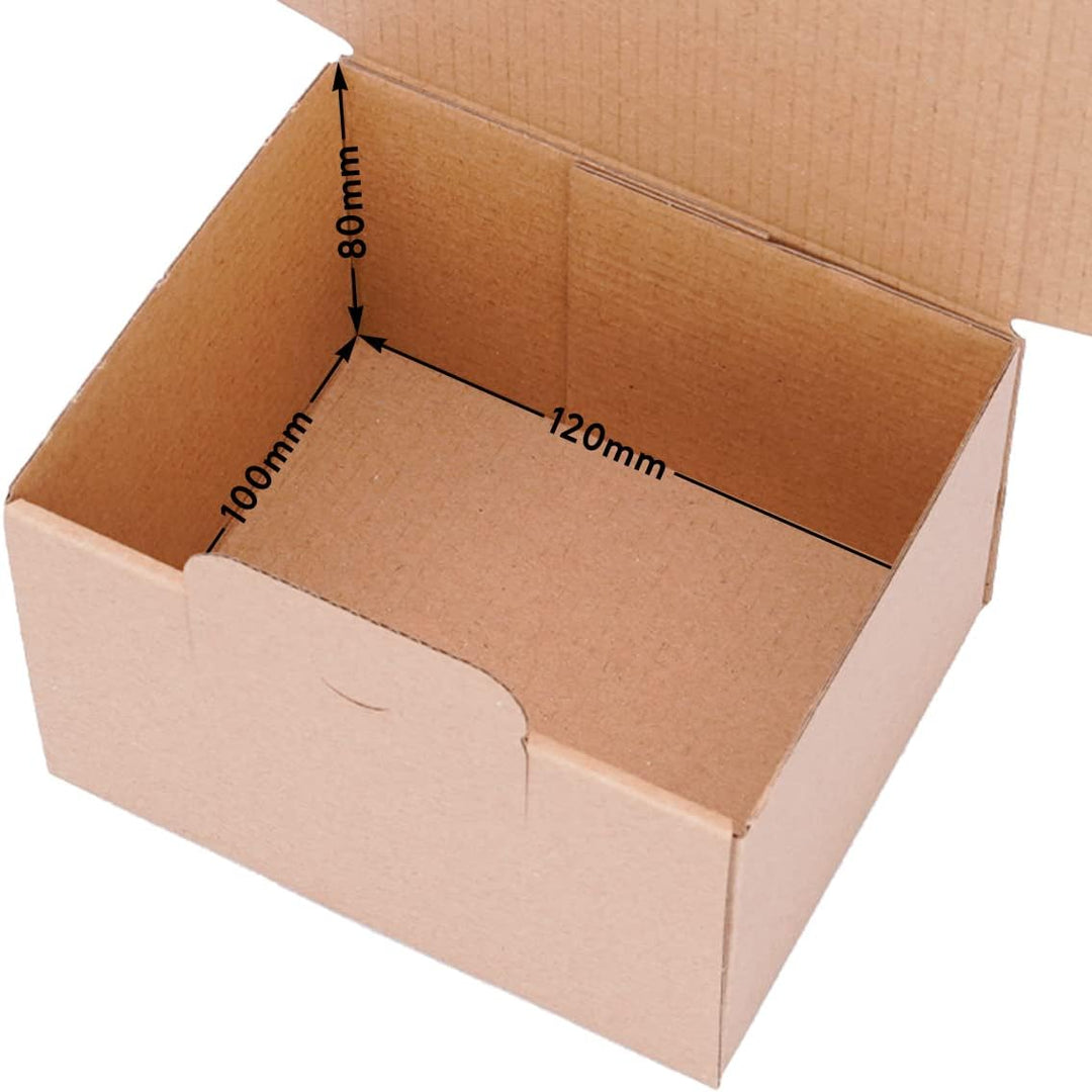 verpacking 500 Versandkartons - 120 x 100 x 80 mm - kleine Kartons für Versand Faltschachteln - Grös