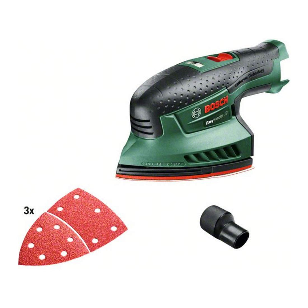 Bosch Akku Multischleifer EasySander 12 (ohne Akku, 12 Volt System, im Karton) EasySander 12 I ohne