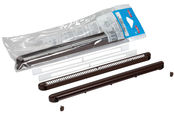 NICOLL Kit Sachet entrée air autoréglable Avec 4 vis NICOLL-Marron-1EAHFM Braun, Braun