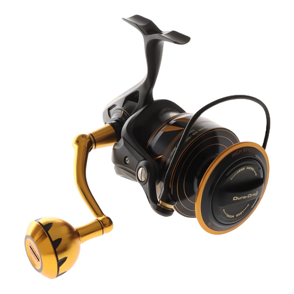 PENN Slammer IV Salzwasser-Spinnrolle – Vollmetall-, Hochleistungs-Spinn-, Jigging- oder Köderrolle