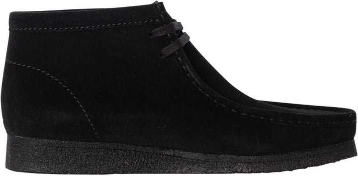 Clarks Originals Herren Stiefel Wallabee Boots 41 EU Dunkelschwarz, 41 EU Dunkelschwarz