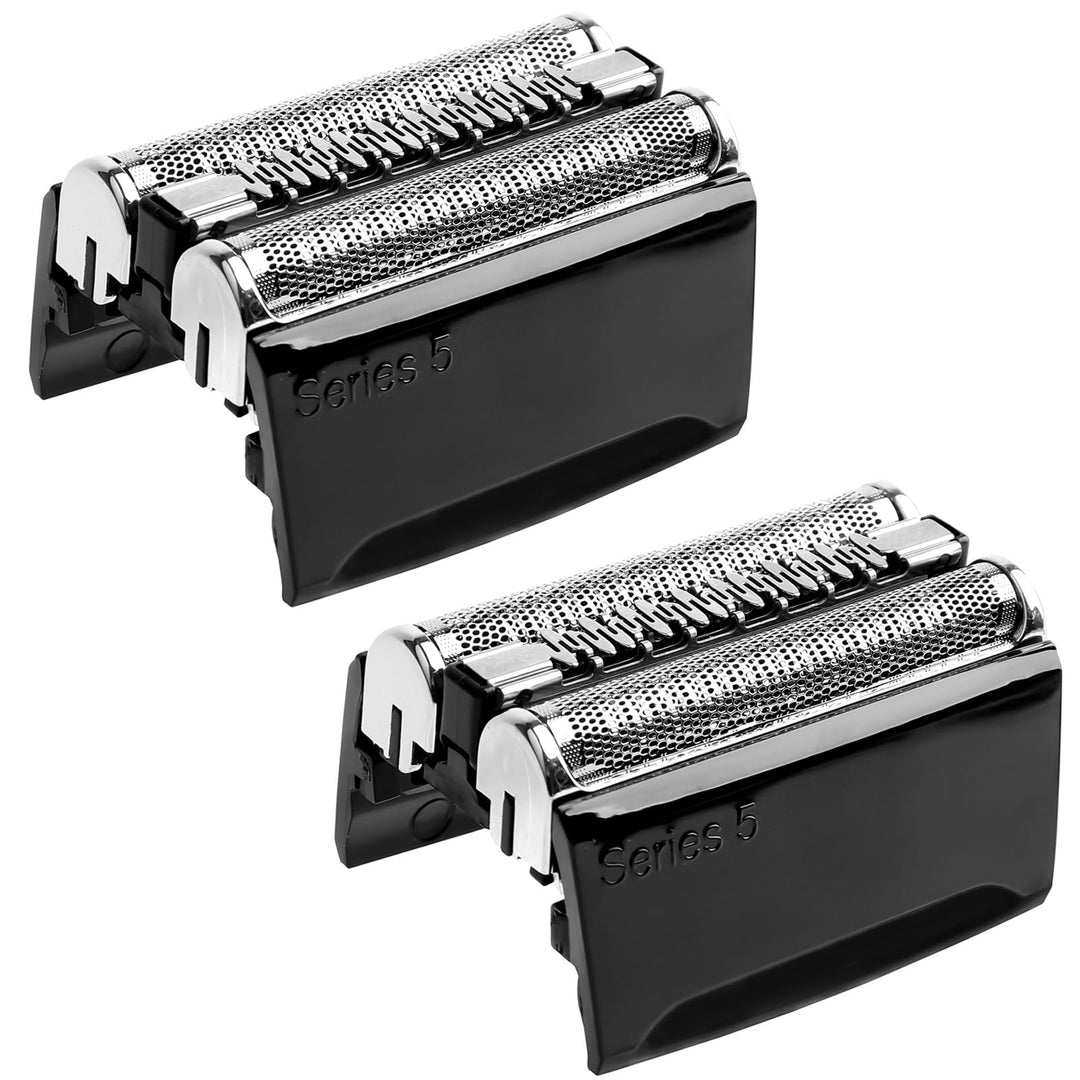 2 Stück Series 5 Scherkopf für Br*un, Elektrischer 52B Series 5 Rasierkopf S5 Scherkopf Ersatzrasier